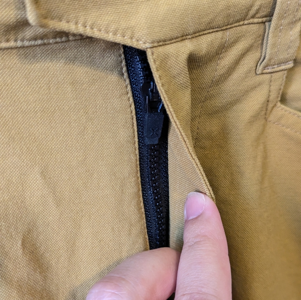 Ten Thousand Tactical Utility Mustard Yellow Hiking Pants - Picture 3 of 5